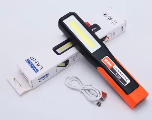 Kraftig Magnetisk Arbeidslys – Oppladbar og Vanntett