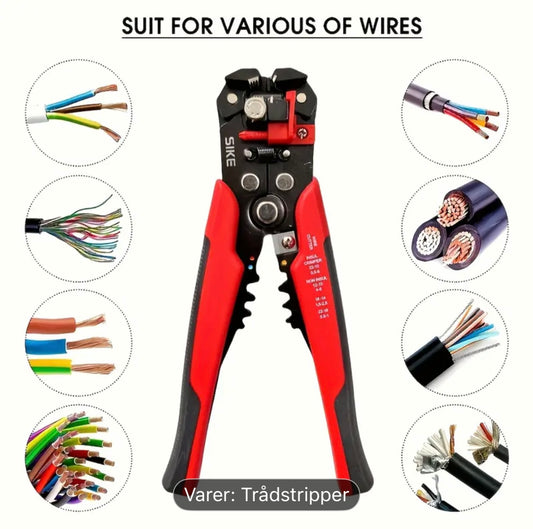 Automatisk Trådstripper – Avmantlingsverktøy for kabler